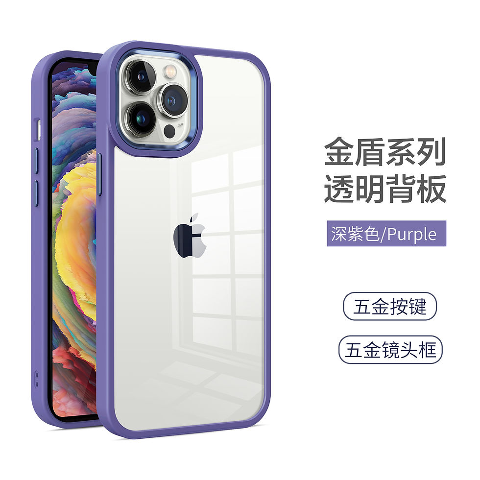 Thumbnail: Colorful Transparent Case for iPhone 14 Pro