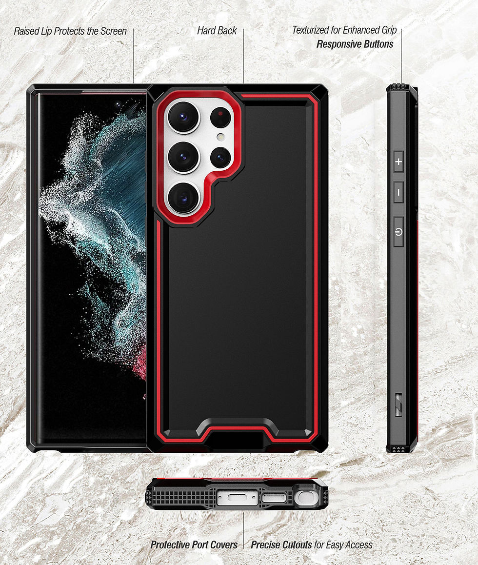 Thumbnail: Heavy Duty Case for Samsung Galaxy S23 Full-Body Shockproof case