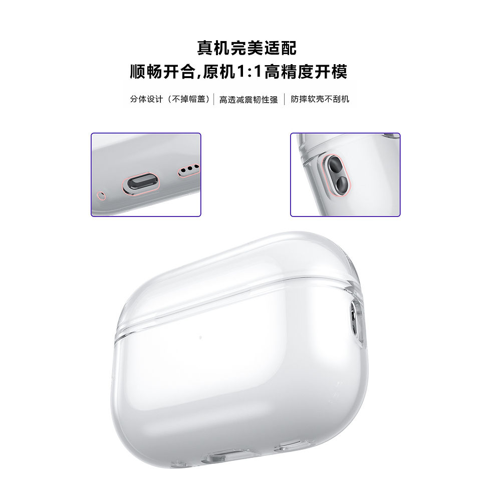 Thumbnail: Clear TPU Case for Airpods Pro2