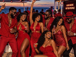 Fifty Shades of Red party, southern soul cruise
