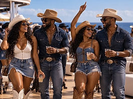 Boots and Dukes day party on Southern Soul at Sea cruise