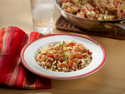 Chicken & Shrimp Cauli-Jambalaya
