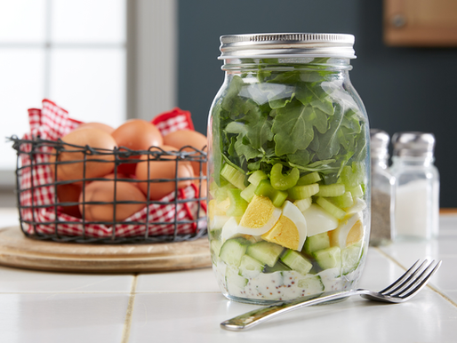 Mason Jar Egg Salad