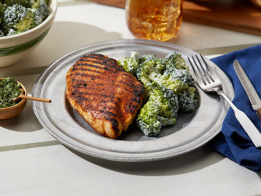 BBQ Chicken & Ranch Broccoli Salad