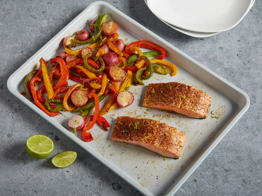 Sheet Pan Chili-Lime Salmon