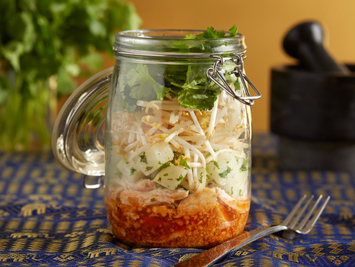 Mason Jar Thai Salad