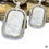 Thumbnail: Reversible pendant in white and silver