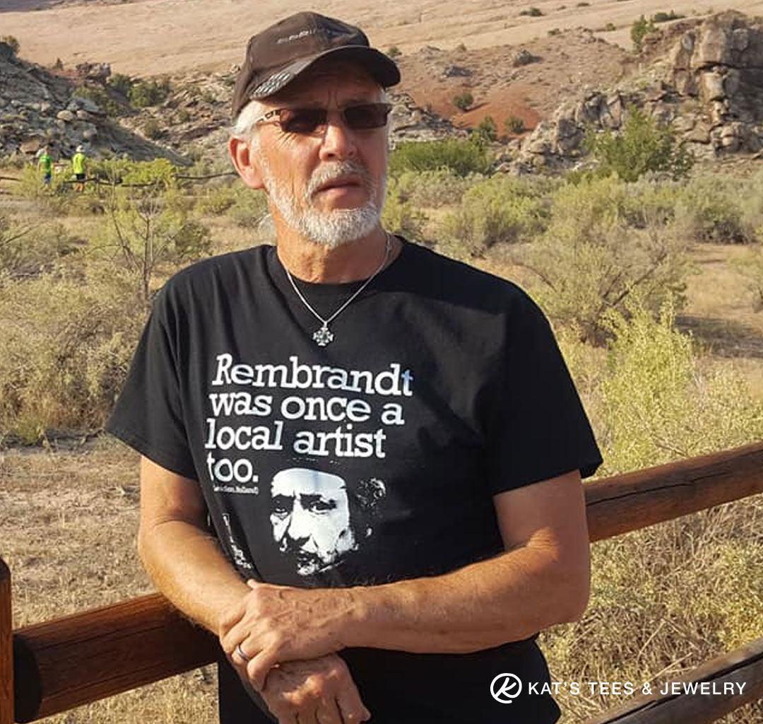 Rembrandt artist shirt - support YOUR local artists