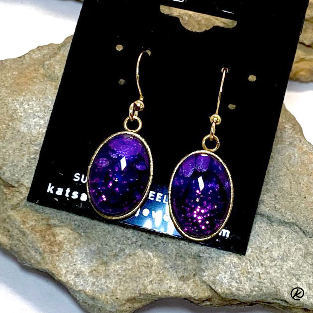 Pretty and petite surgical steel earrings