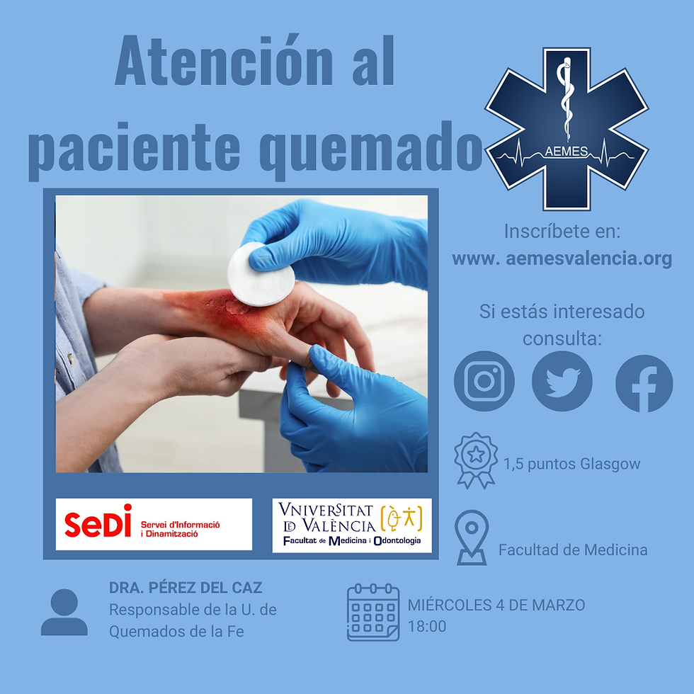 🔥 Charla del Paciente Quemado 🔥