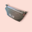Miniature : Grande Trousse de toilette / maquillage gaze de coton vert