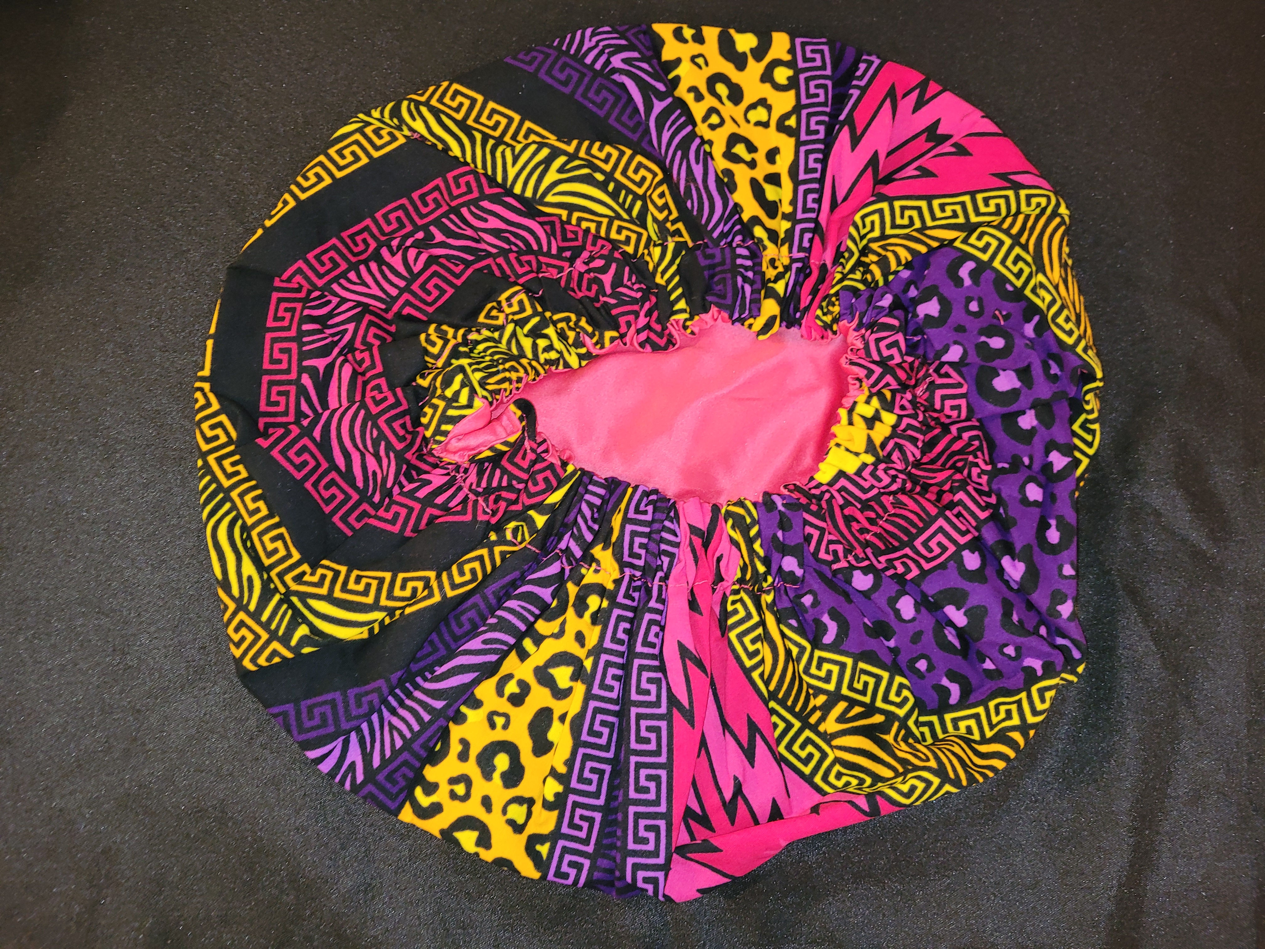 Pretty in Pink Hair Bonnet