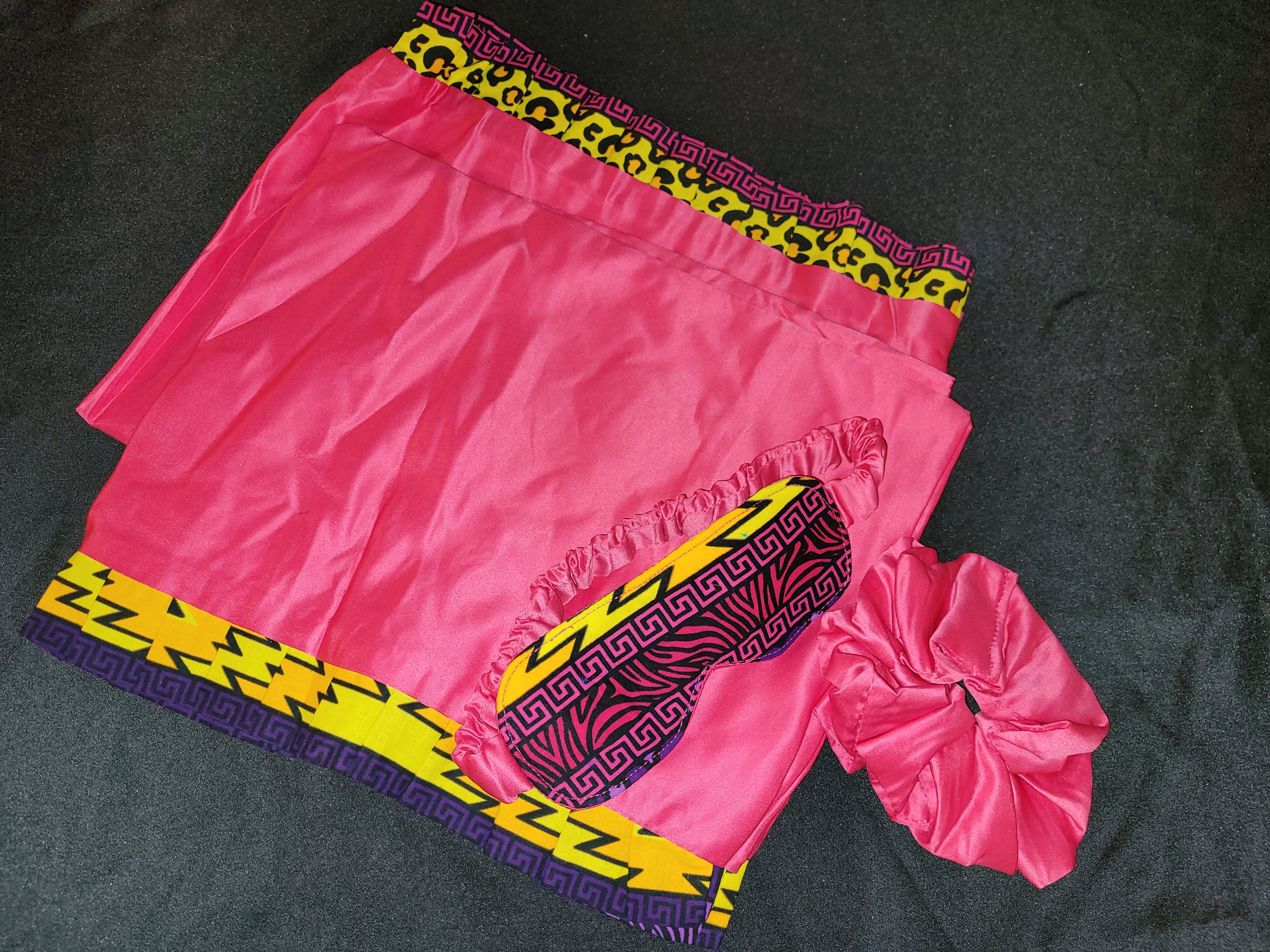 Pretty in Pink Satin Pillowcase Bundle