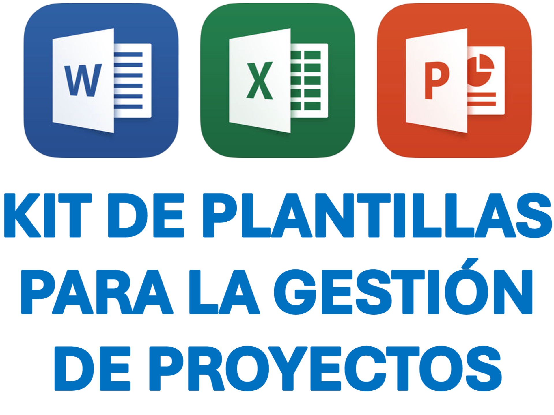 Kit de plantillas de gestión proyectos