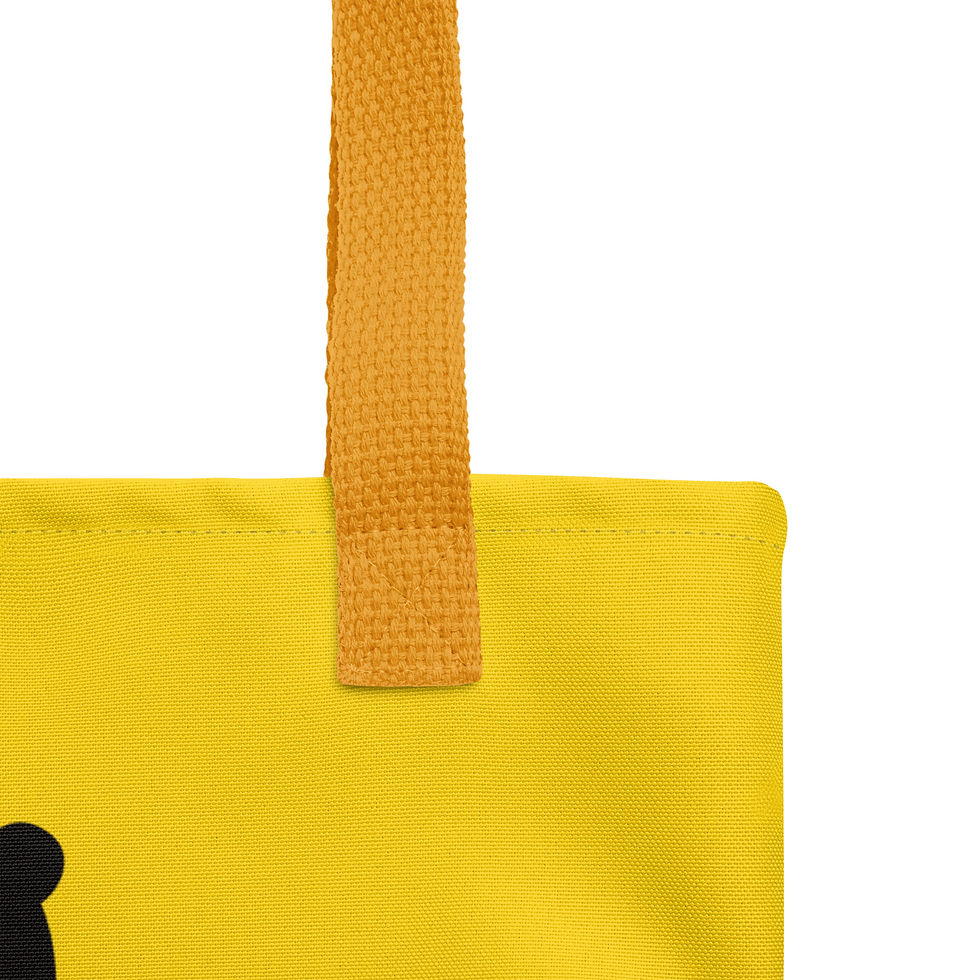 サムネイル： Blackie Tote bag yellow/ブラッキー トートバッグ  イエロー