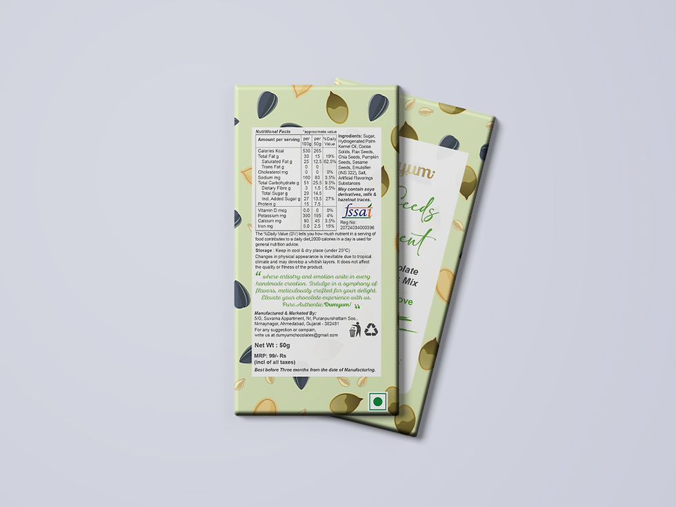 Thumbnail: Mix Seed Merriment Dark Chocolate Bar