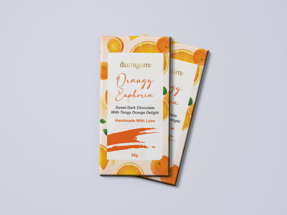 Orangy Euphoria Chocolate Bar