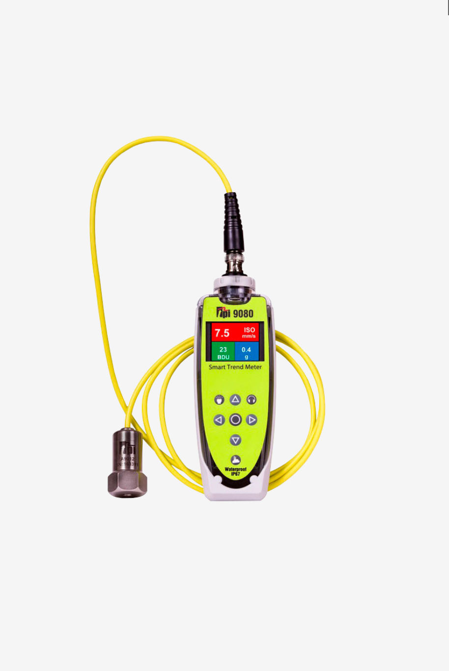 MEDIDOR DE VIBRACIONES CON CABLE Y CONEXIÓN A PC TPI 9080