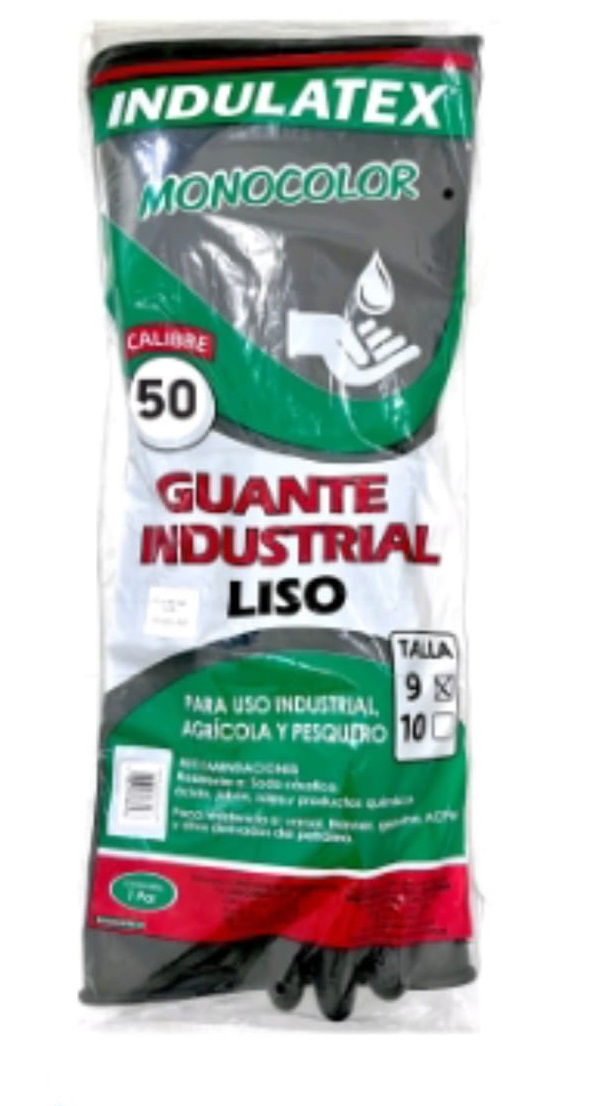 Miniatura: GUANTE INDUSTRIAL LISO INDULATEX CALIBRE 50