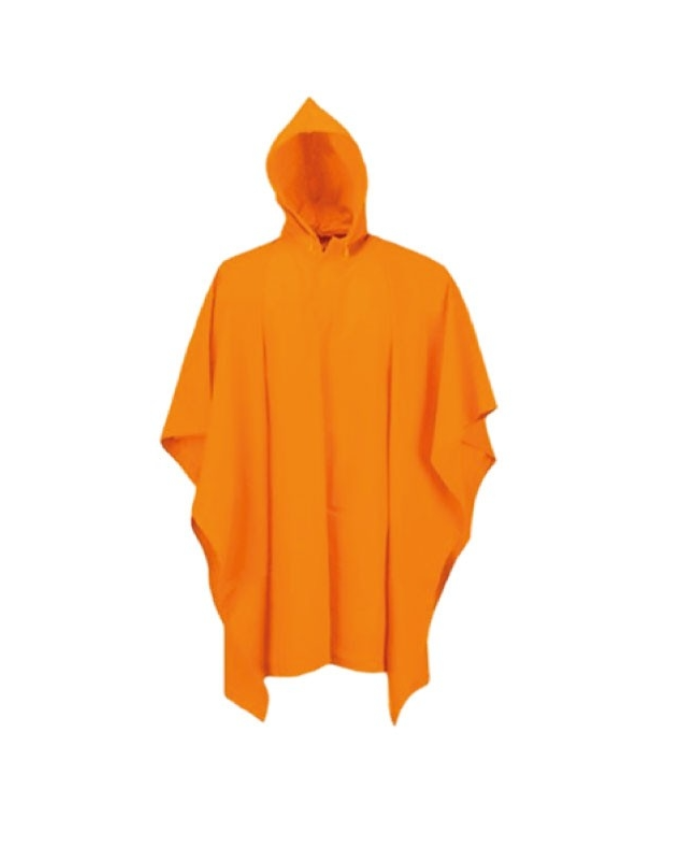 PONCHO SEGPRO NARANJA DE PVC