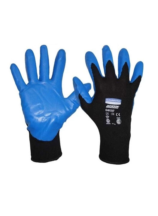 GUANTE G40 JACKSON NITRILO AZUL
