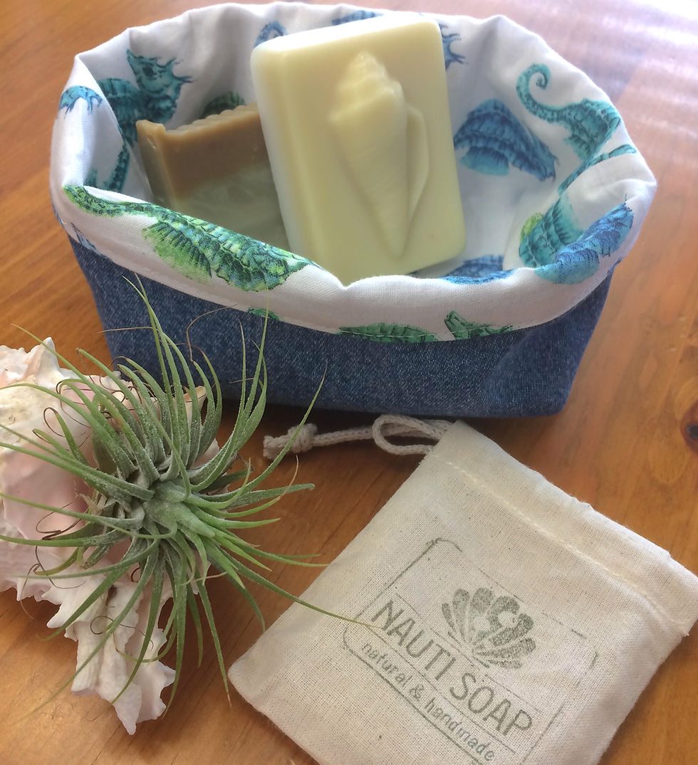 Thumbnail: Cloth Bathroom Basket