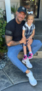 Greg Scorza and daughter