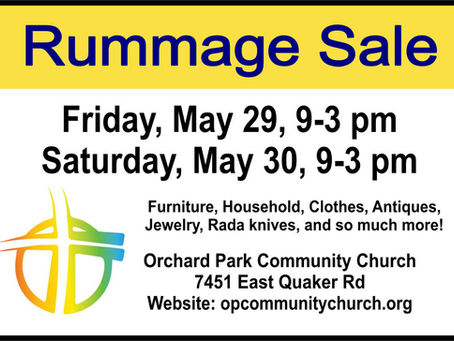 Community Rummage Sale!