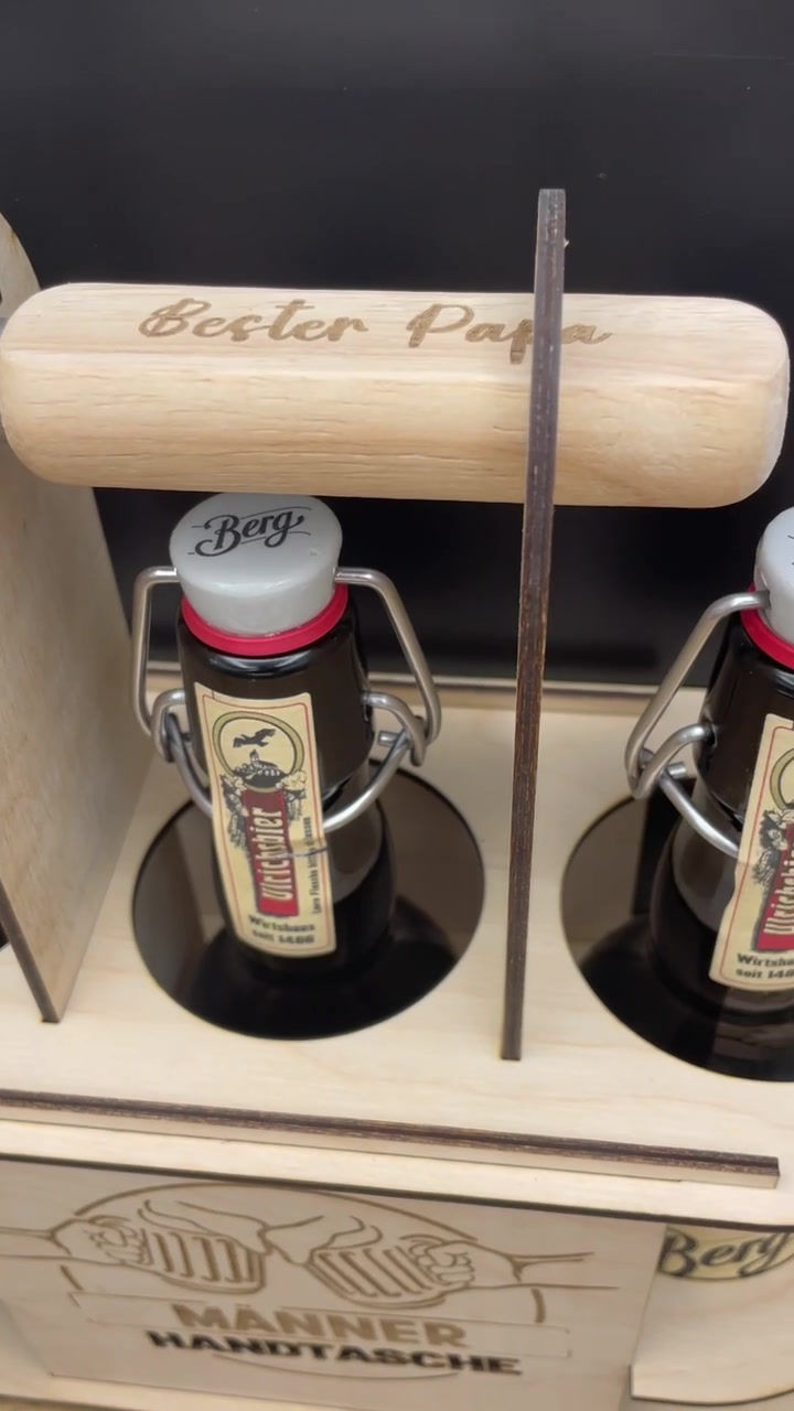 Miniaturbild: Biertragel "Männerhandtasche"