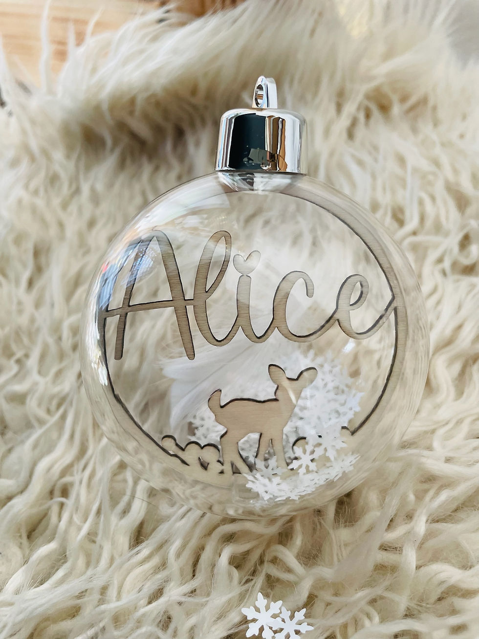 Miniaturbild: Christbaumkugel aus Acryl