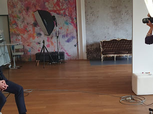 Landrat Christian Engelhardt, MdL Birgit Heitland und Angelika Beckenbach nach Politiker-Porträts-Session im Fotostudio Bensheim