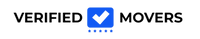 Blue checkmark icon for verified storage and moving services