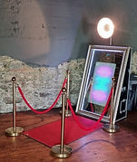 Magic Mirror Fotospiegel vermietung auf Hochzeit im Schloss Rennhof Lampertheim