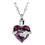 Thumbnail: Purple Amethyst Birthstone Cremation Ashes Urn Necklace
