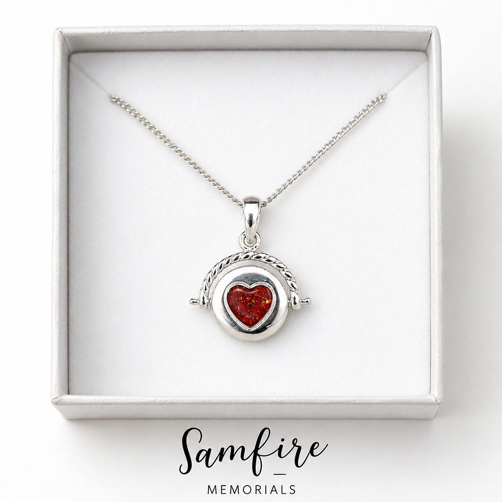 Thumbnail: Heart Spinner Pendant