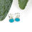 Thumbnail: Round Stud Memorial Earrings