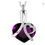 Thumbnail: Purple Amethyst Birthstone Cremation Ashes Urn Necklace