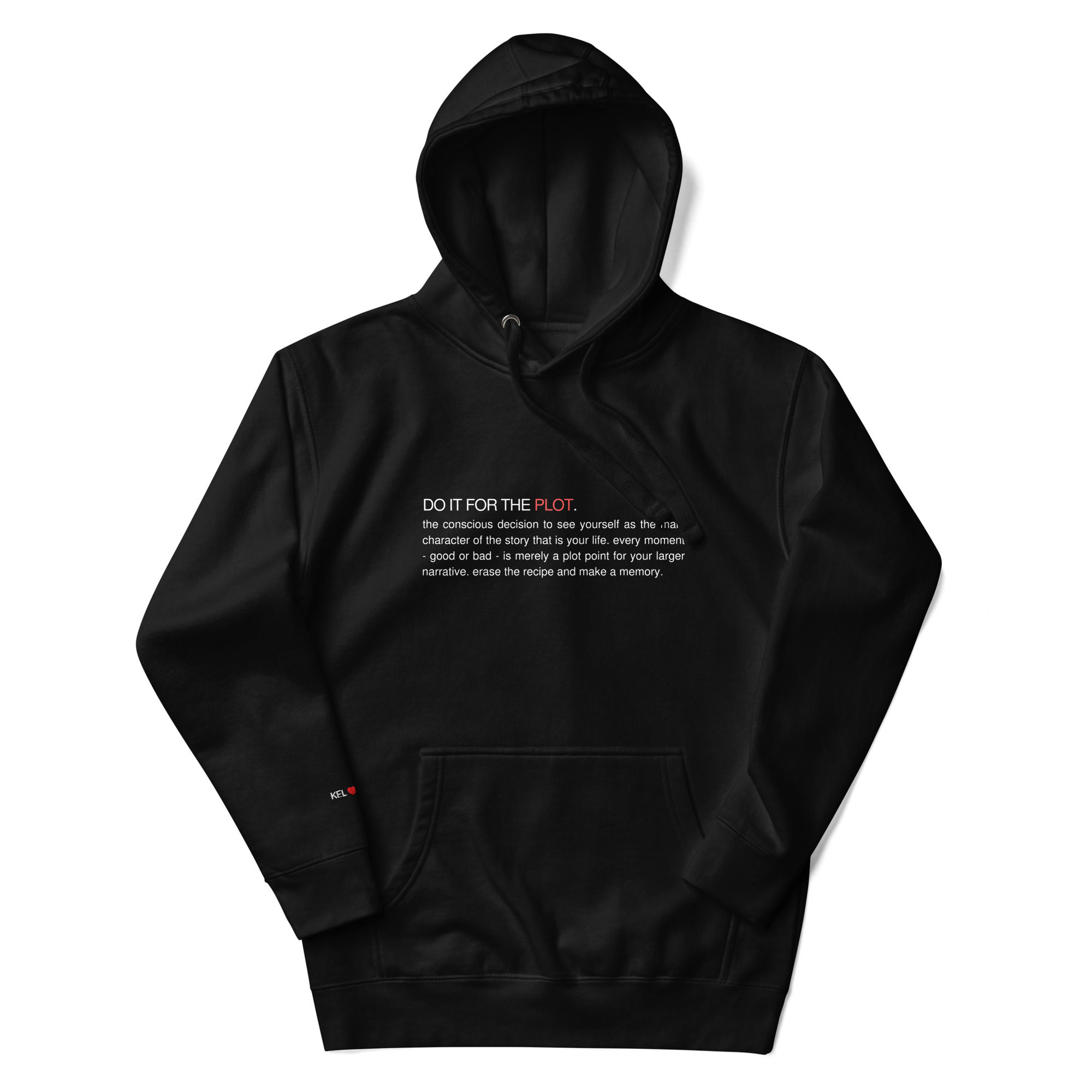 for the plot hoodie