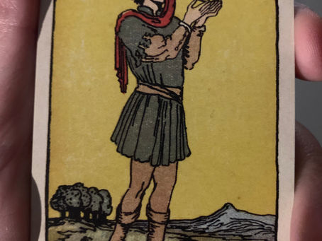 Moon in Virgo, Page of Pentacles
