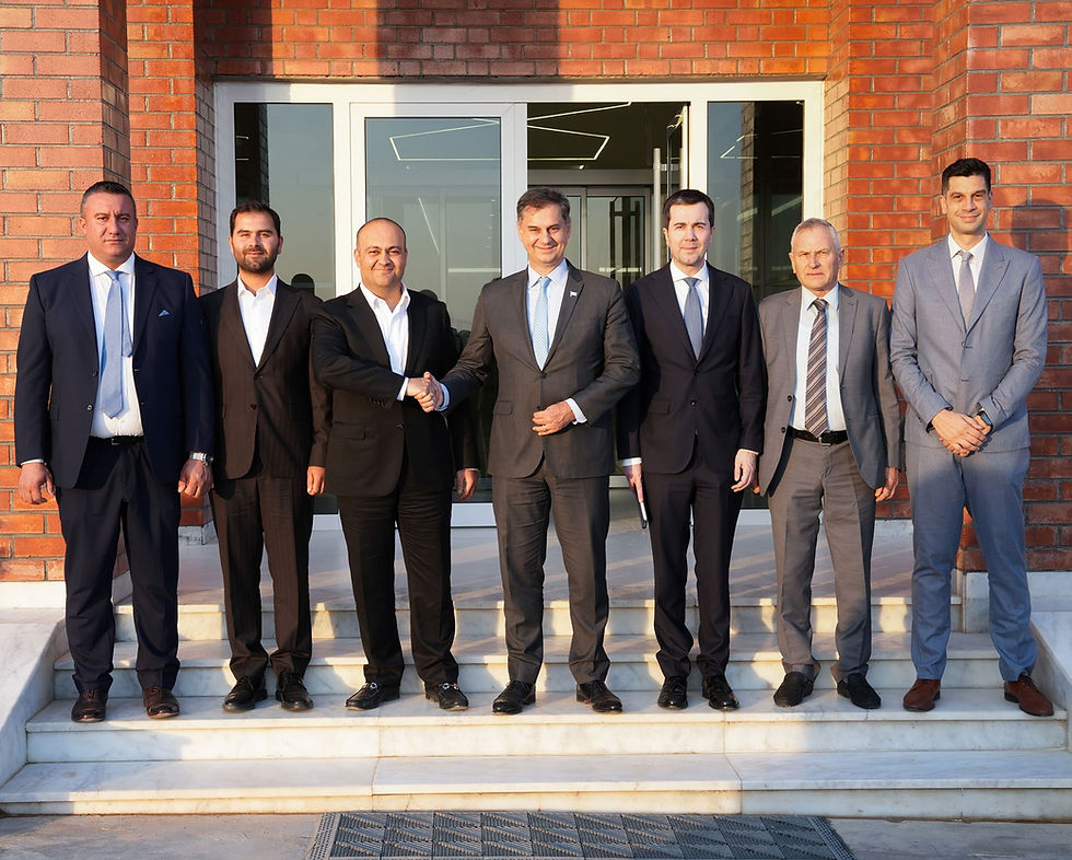 Visit of the Deputy Minister of Foreign Affairs to our Brick Plant Project in Erbil