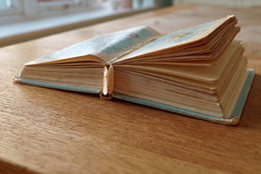 Worn book