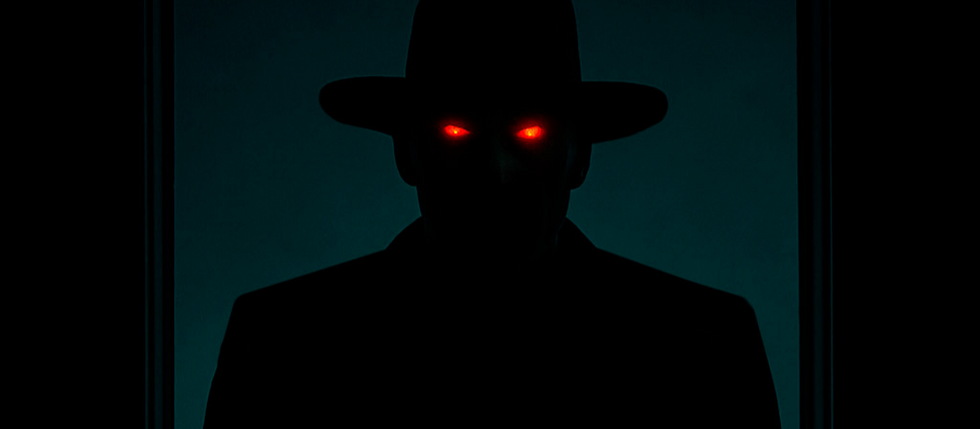 el hombre del sombrero