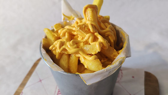 Patatine Fritte con Cheddar