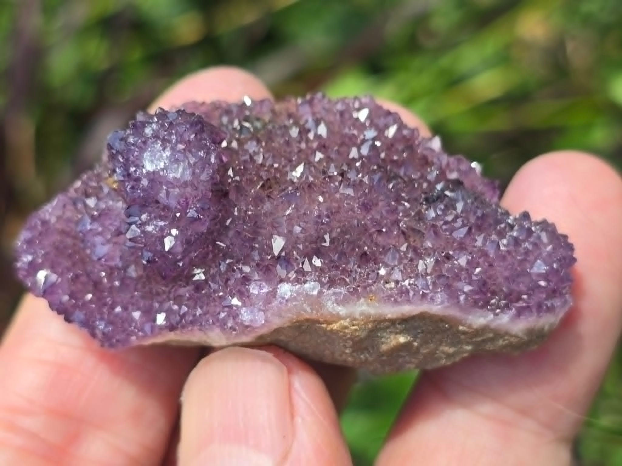 Nice Purple Amethyst Cluster from Diamond Willow Amethyst Mine