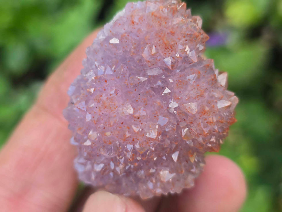 Thumbnail: Nice Harlequin Amethyst from  Diamond Willow mine (Self-Collected)