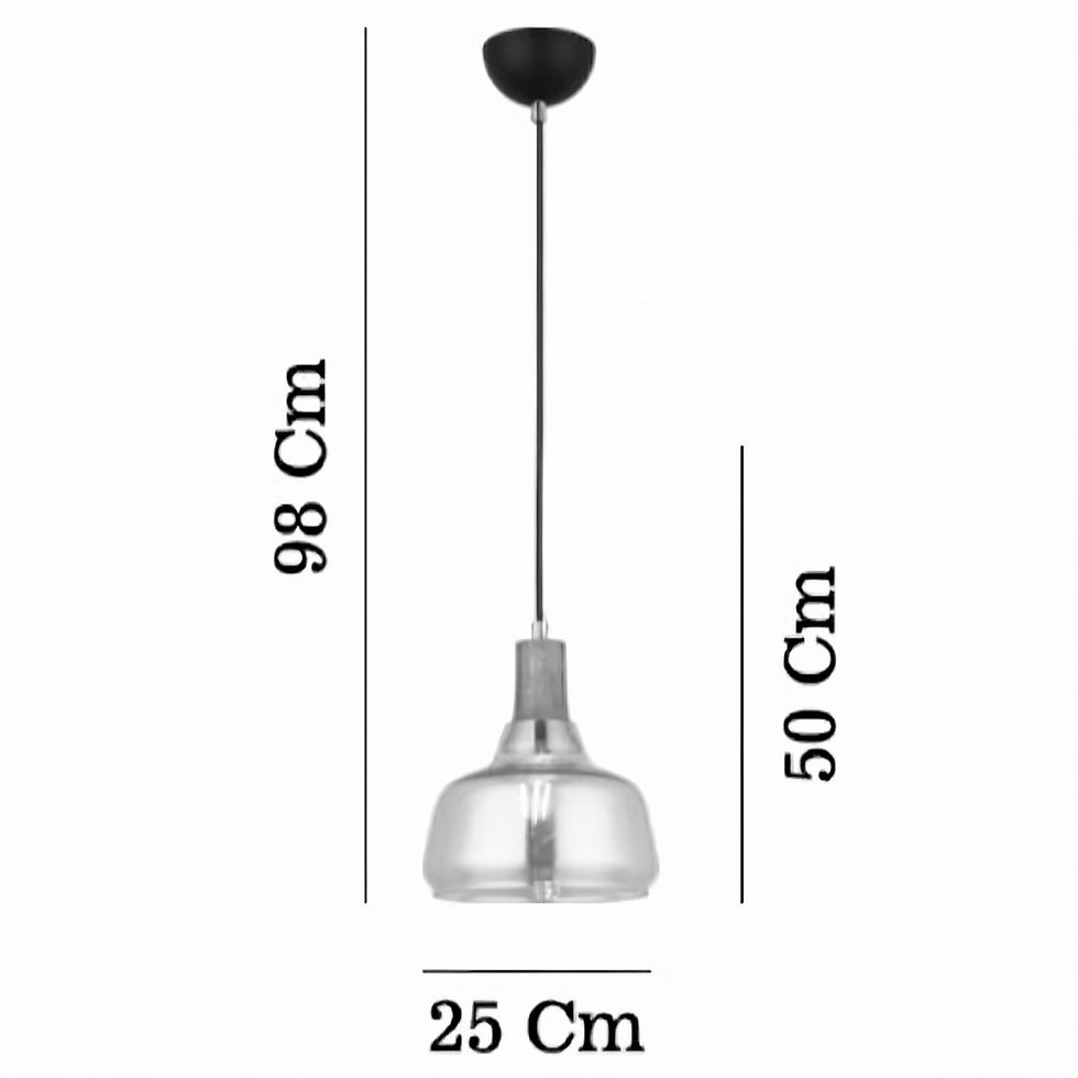 Küçük resim: No:21 Sarkıt Avize (25 cm)