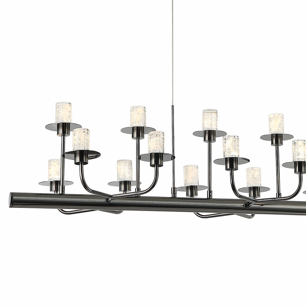 Küçük resim: No:304 Exclusive Sıralı Sarkıt Avize (18'li)