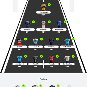 Laurens De Plus onthult zijn ploeg