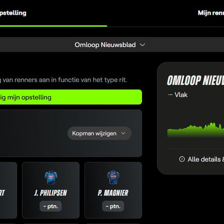 Sporza lanceert update van de Wielermanager: "We zagen de onvolmaaktheden"