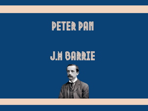 "Peter Pan", J.M. Barrie (1911)